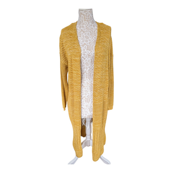 Marled Duster Knit Cardigan XL - Picture 1 of 8